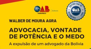 Vem aí o primeiro livro impresso da Editora OAB/PE!